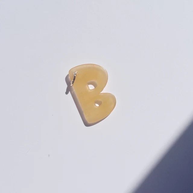 Anhänger "Buchstabe B" Schlüsselanhänger LOU LOTO