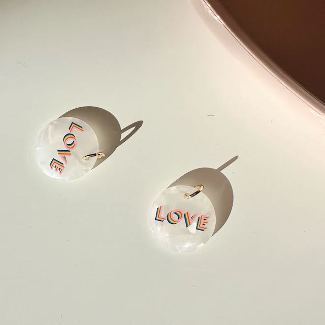 Anhänger Coin "Love" Schlüsselanhänger LOU LOTO
