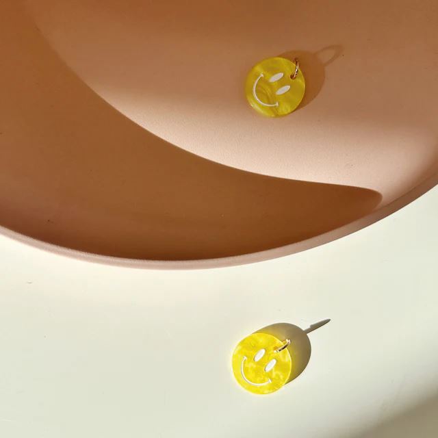 Anhänger Coin "Smile" Schlüsselanhänger LOU LOTO