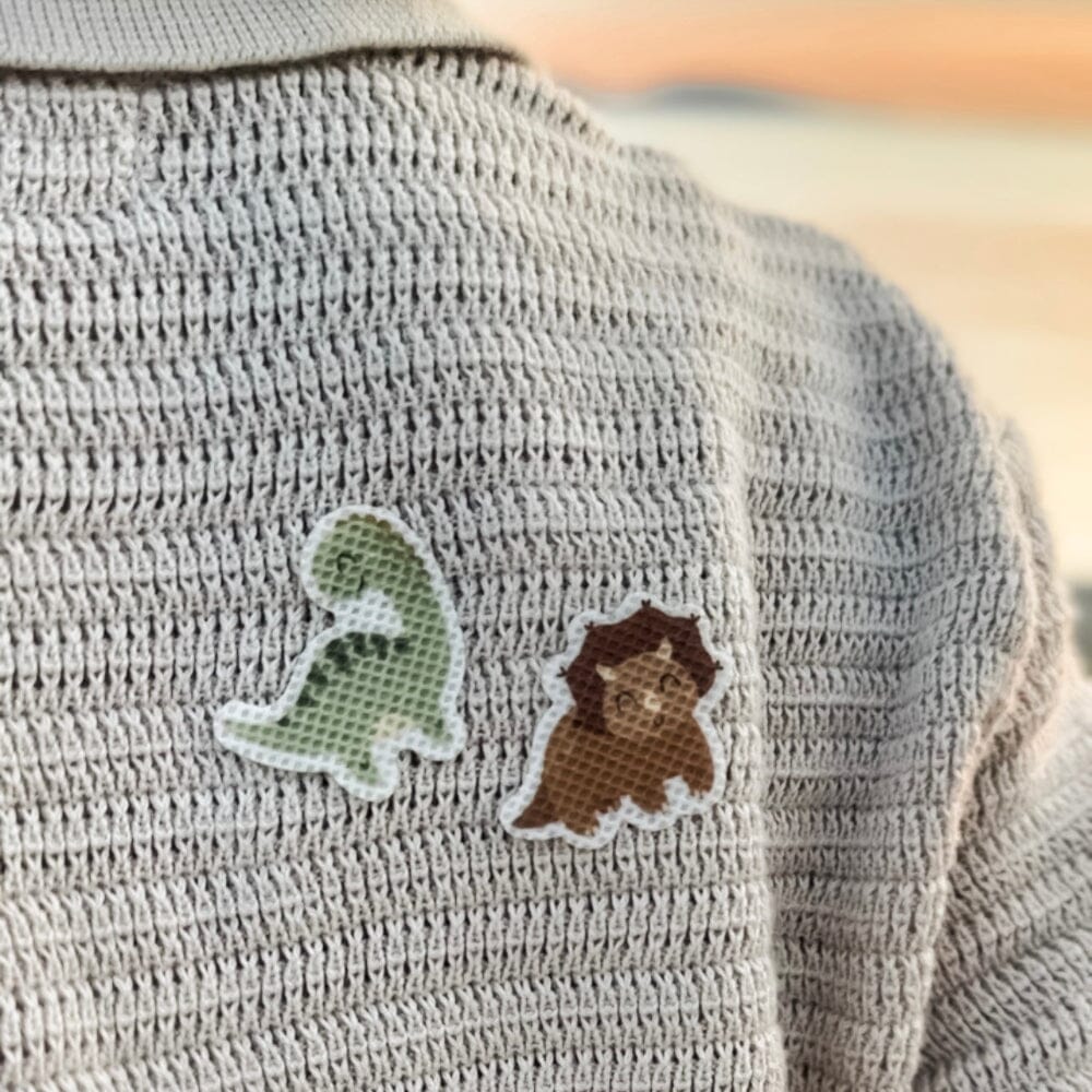 Anti-Mücken-Sticker "Dino Edition" Sticker pieksmichnicht