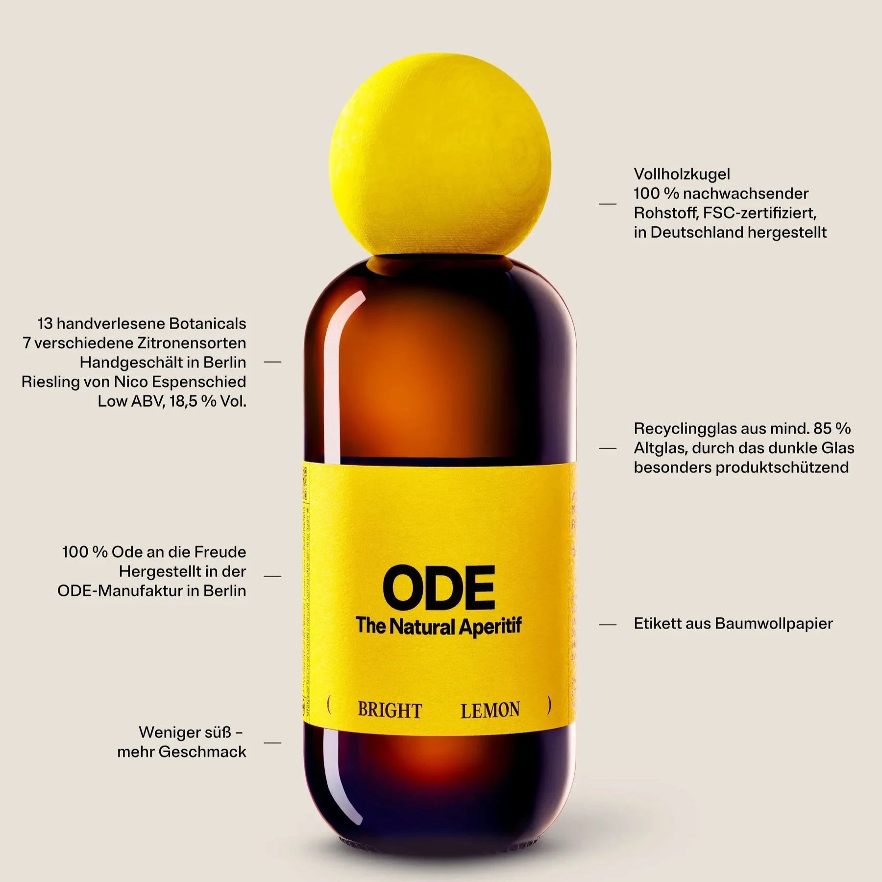 Aperitif "Bright Lemon" ODE