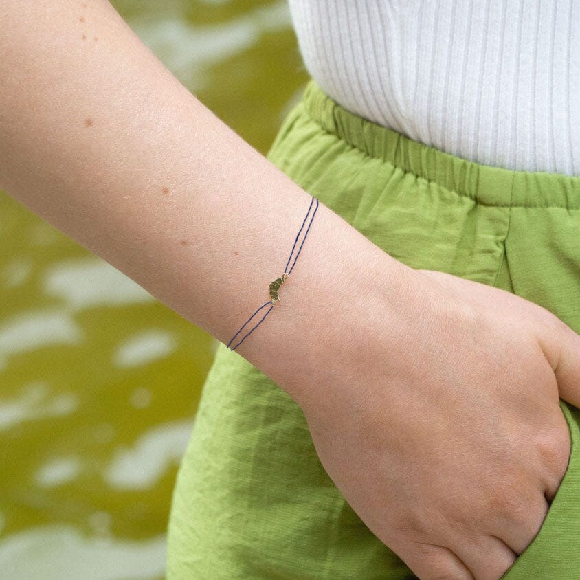 Armbändchen "Croissant" Armband Jukserei
