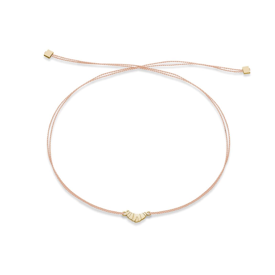 Armbändchen "Croissant" Armband Jukserei Nude