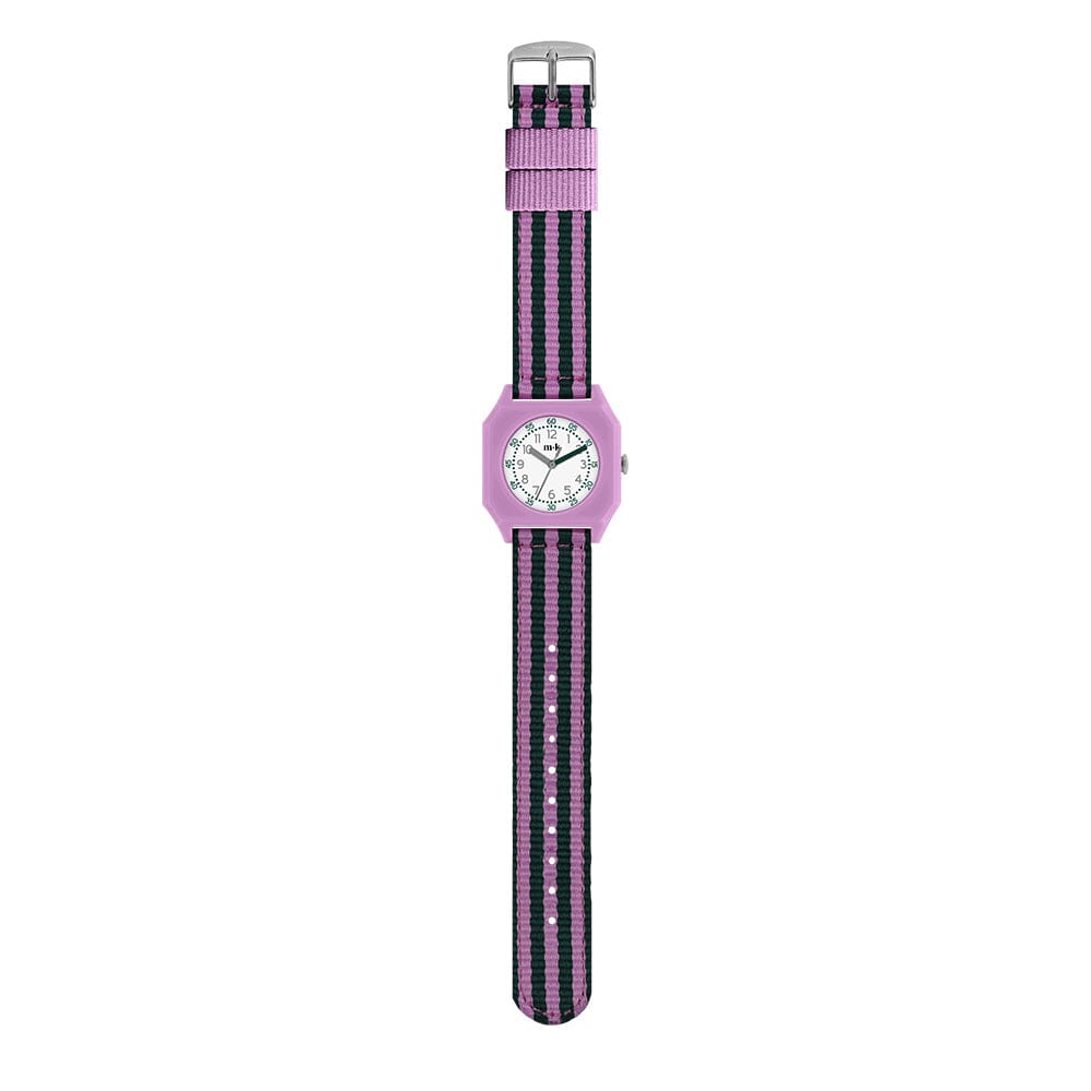 Armbanduhr "Stripes - Lavender Field" Armbanduhren & Taschenuhren Mini Kyomo