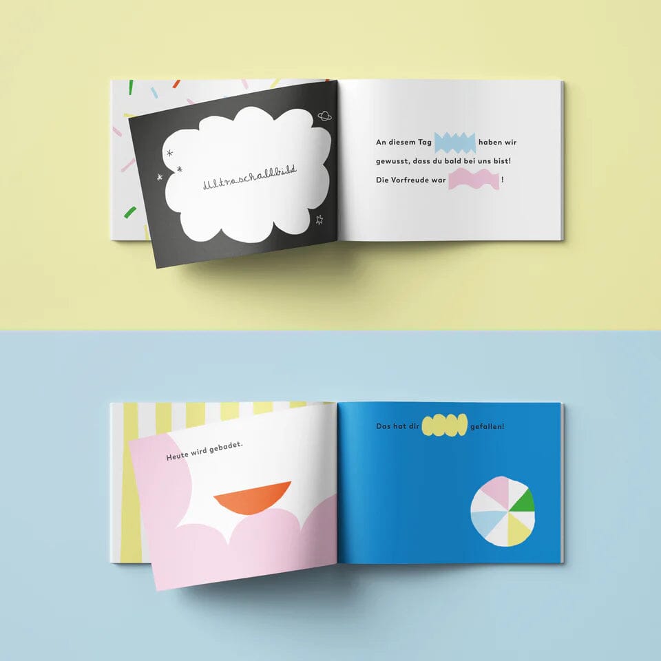 Babybuch "Hallo Baby" Freundebuch Unter Pinien