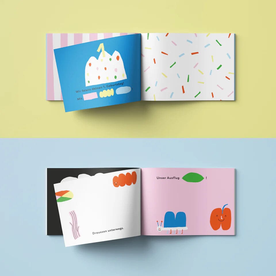 Babybuch "Hallo Baby" Freundebuch Unter Pinien