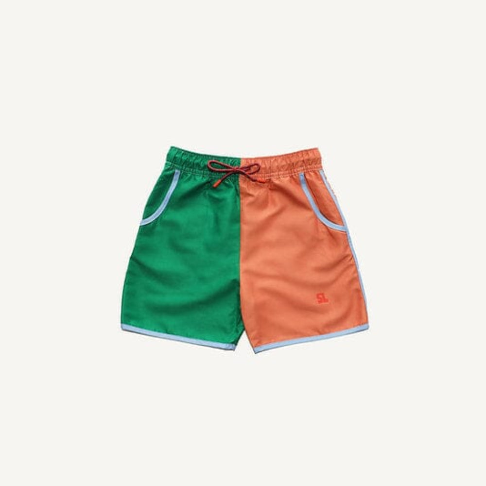 Badeshorts "better together Green/Leatherball" Sticky Lemon 98/104