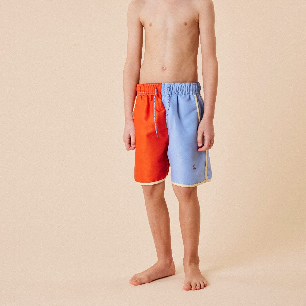 Badeshorts "better together red/blue" Sticky Lemon