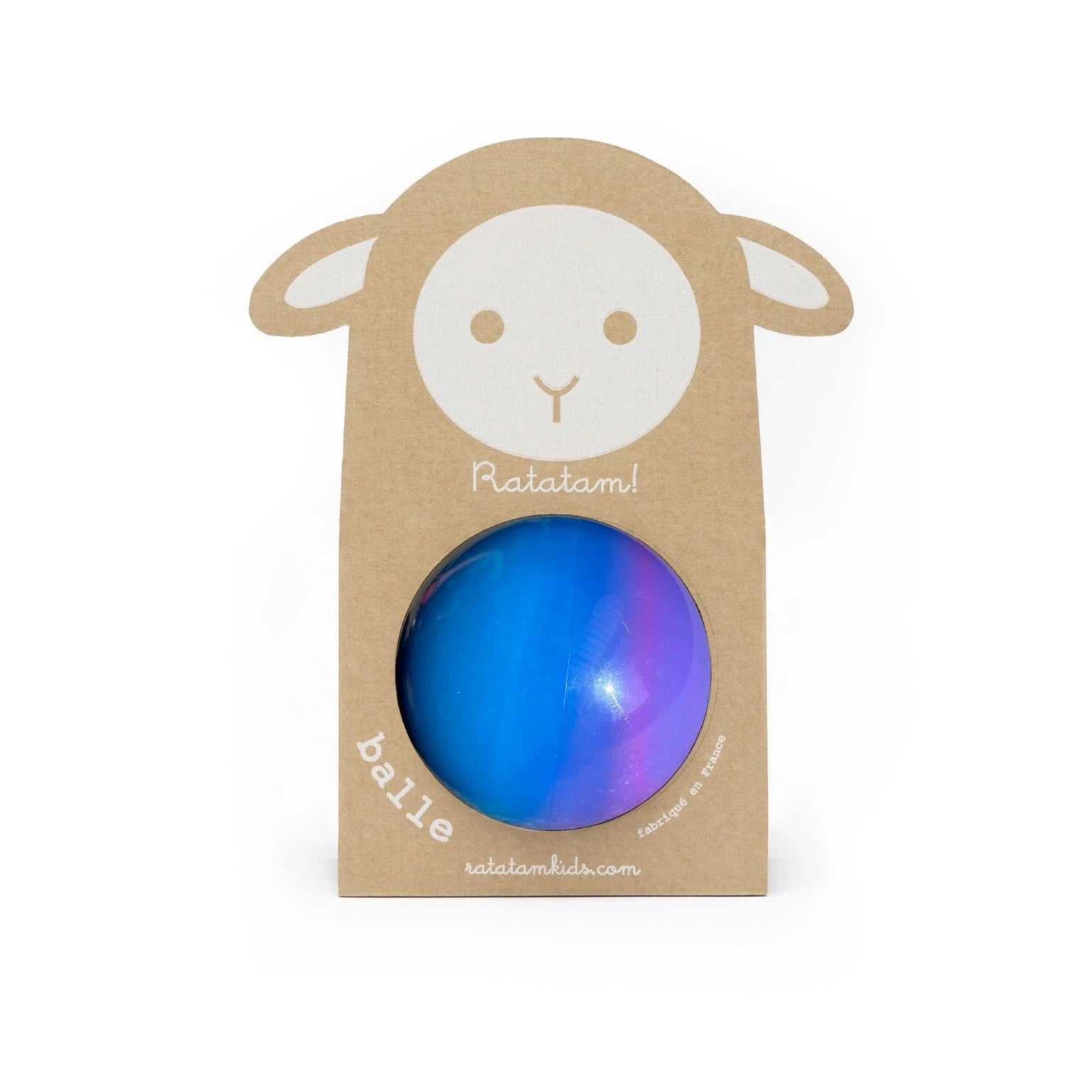 Ball "Bunt Klein" Ball Ratatam Blau & Violett