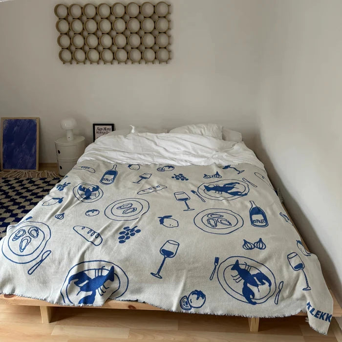Baumwolldecke "No. 16" Decke Klekks