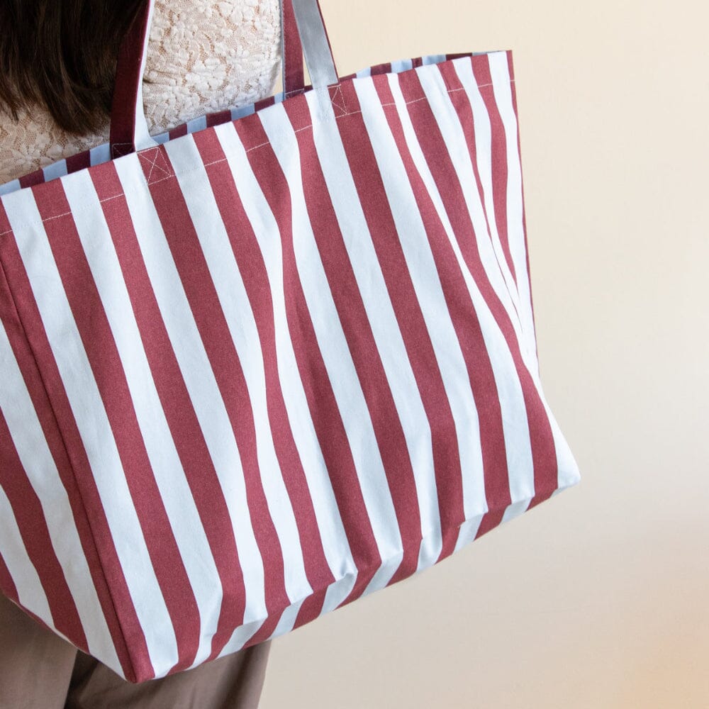 Baumwolltasche "Strandtasche Streifen" Tasche Kado Design