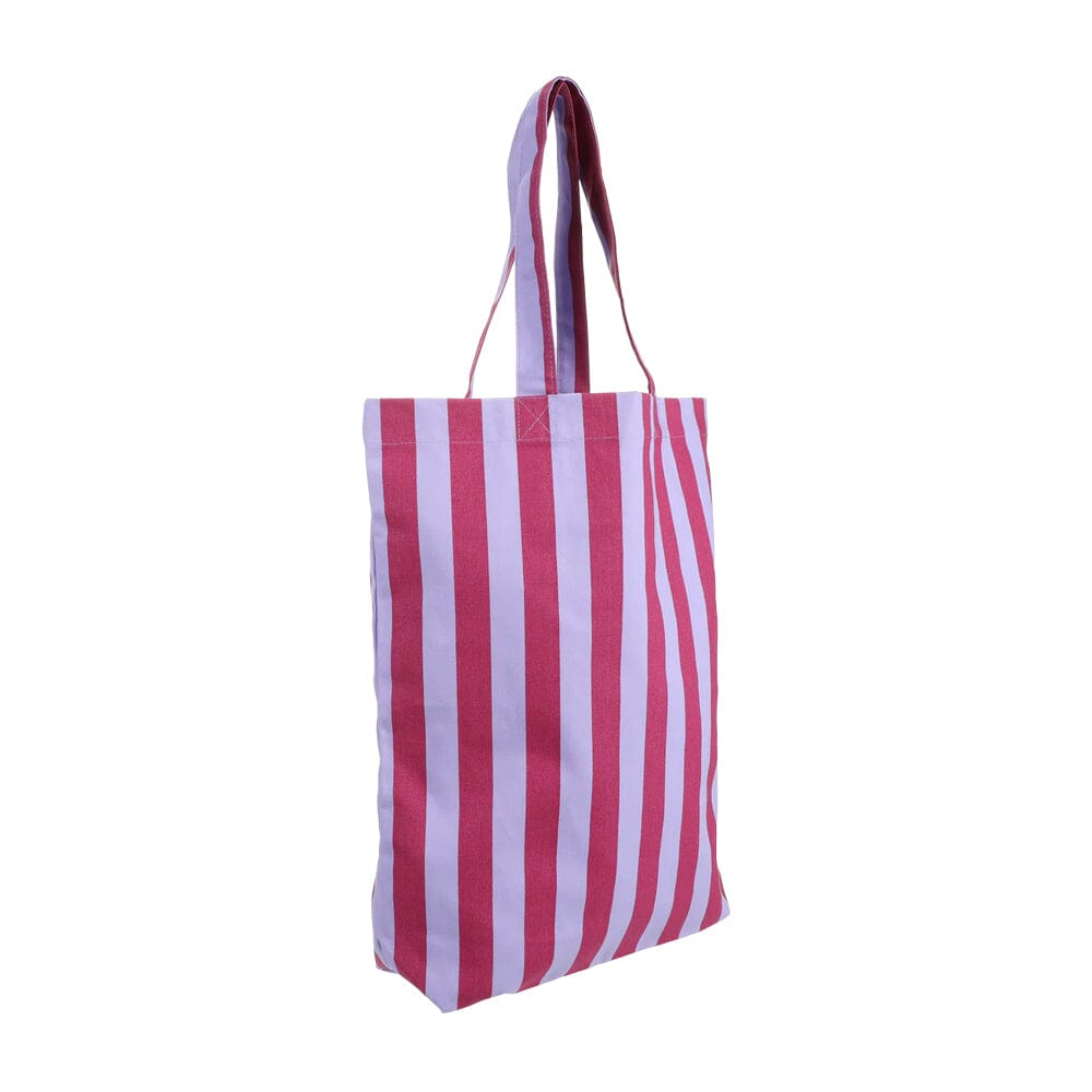 Baumwolltasche "Streifen" Tasche Kado Design Purple/Flieder