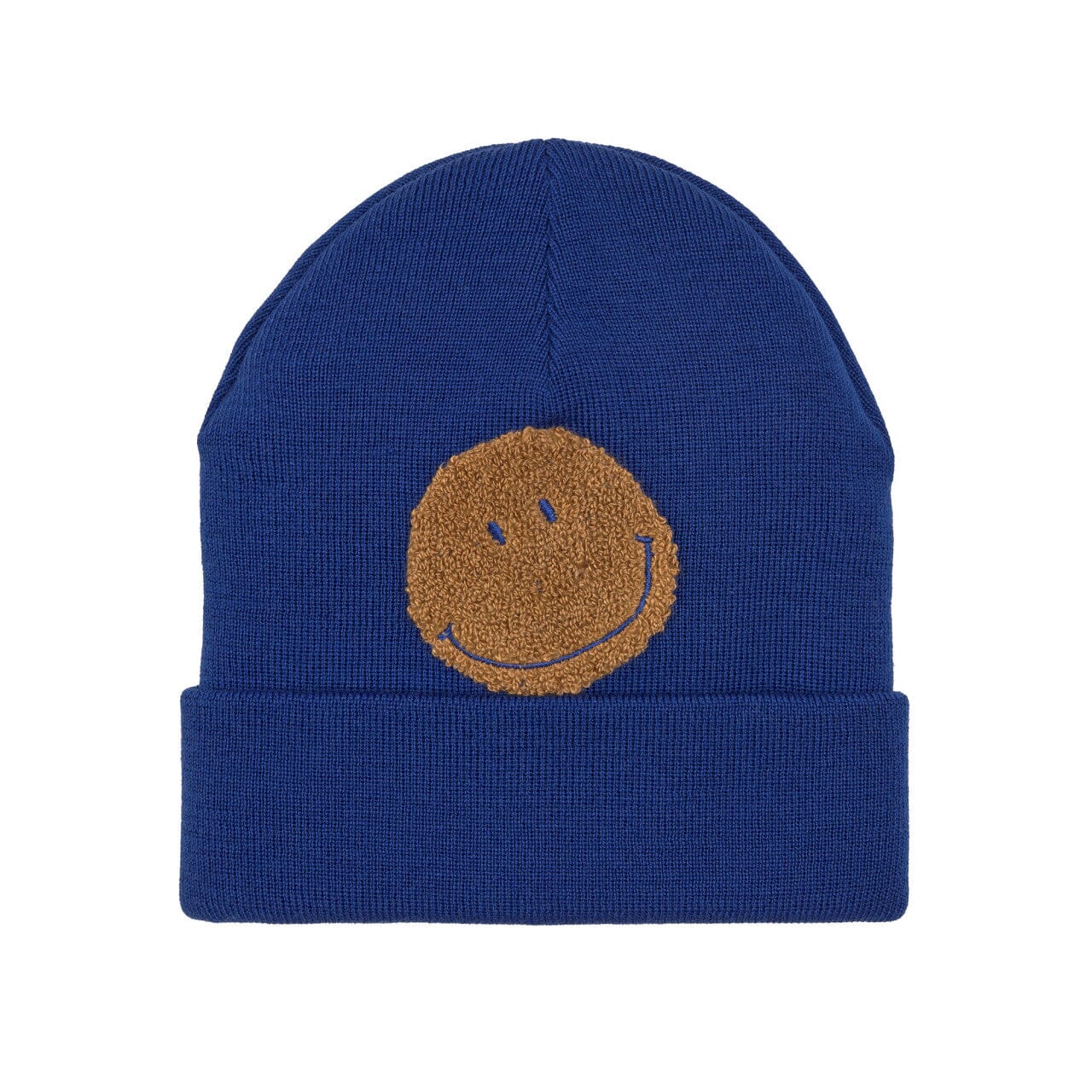 Beanie "Smiley" Mütze Lässig 1-3 Jahre Blau