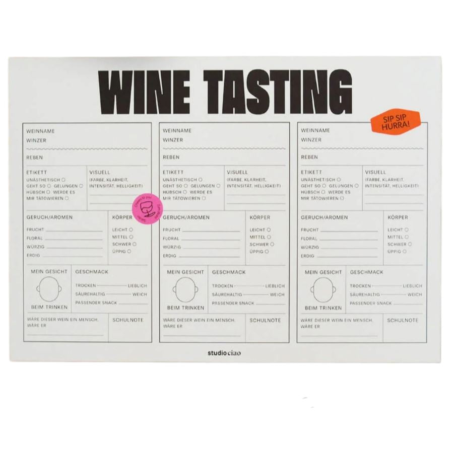 Block "Wine Tasting" Studio Ciao