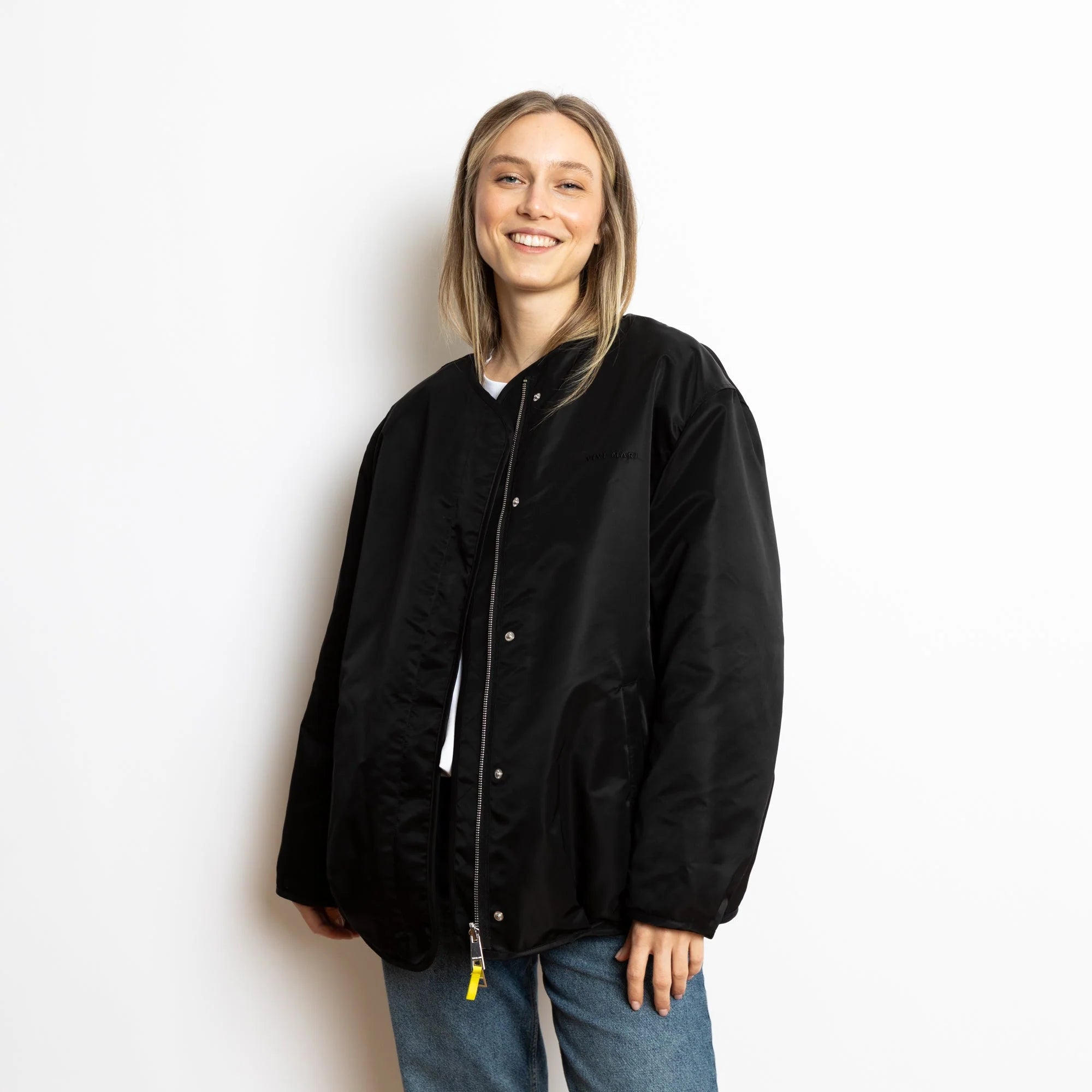 Bomber Wendejacke Jacke Vivi Mari schwarz/leo black-sand XS/S
