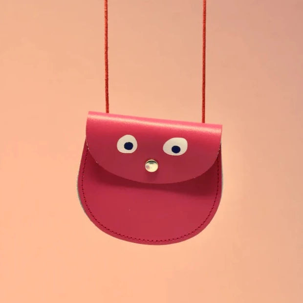 Brustbeutel "Eyes" Umhängetasche Ark Colour Design Pink