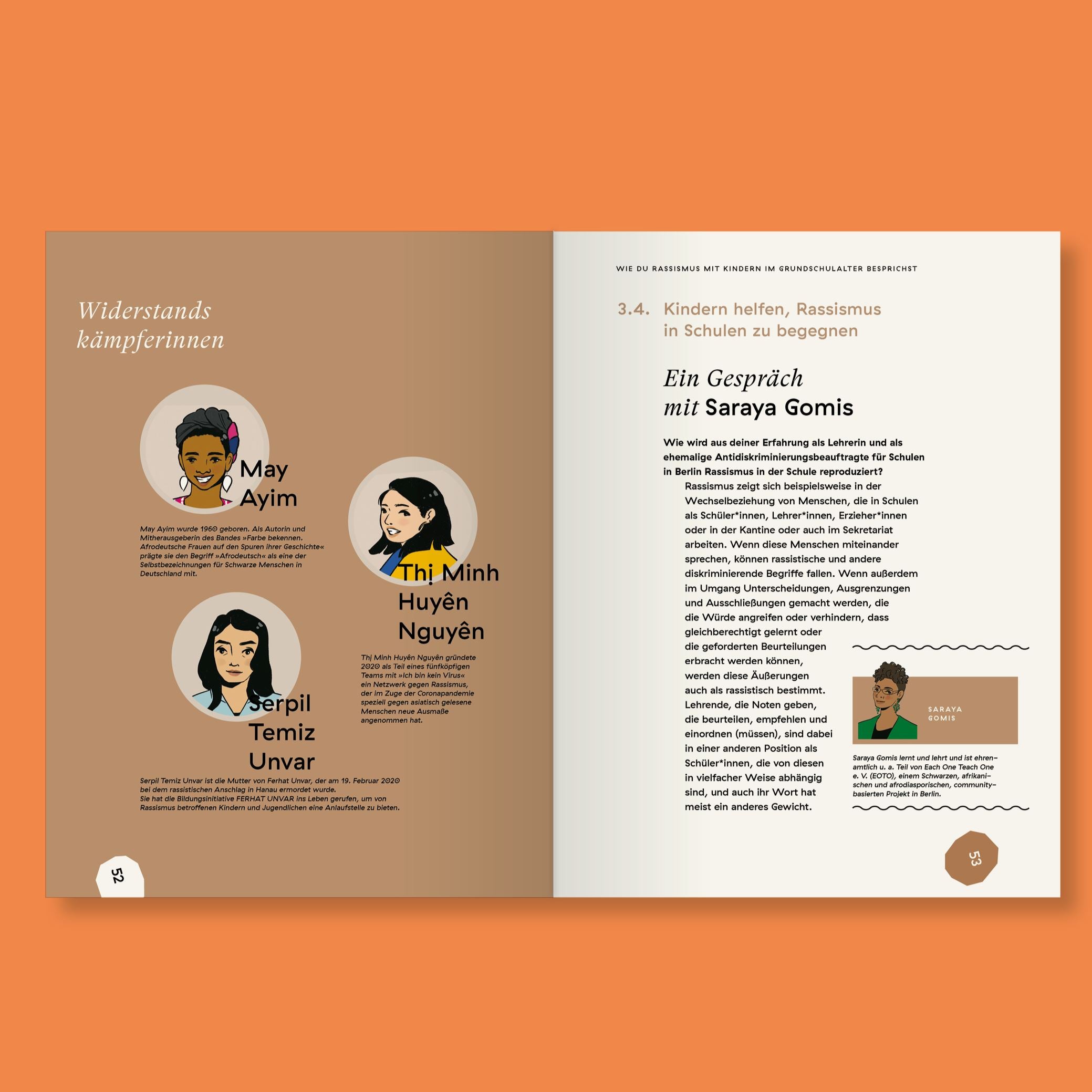 Buch familiarfaces "Wie erkläre ich Kindern Rassismus" Buch Familiar Faces Verlag