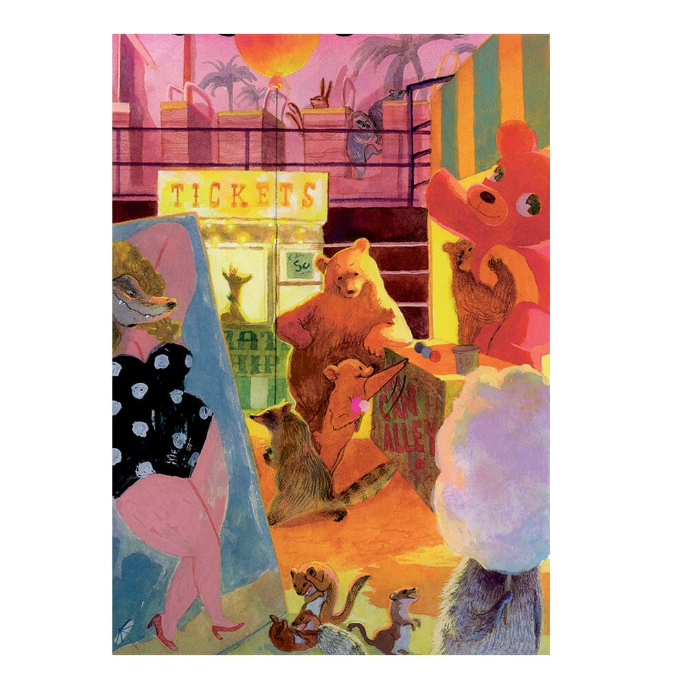 Buch "Jahrmarkt um Mitternacht" Buch Bohem Verlag