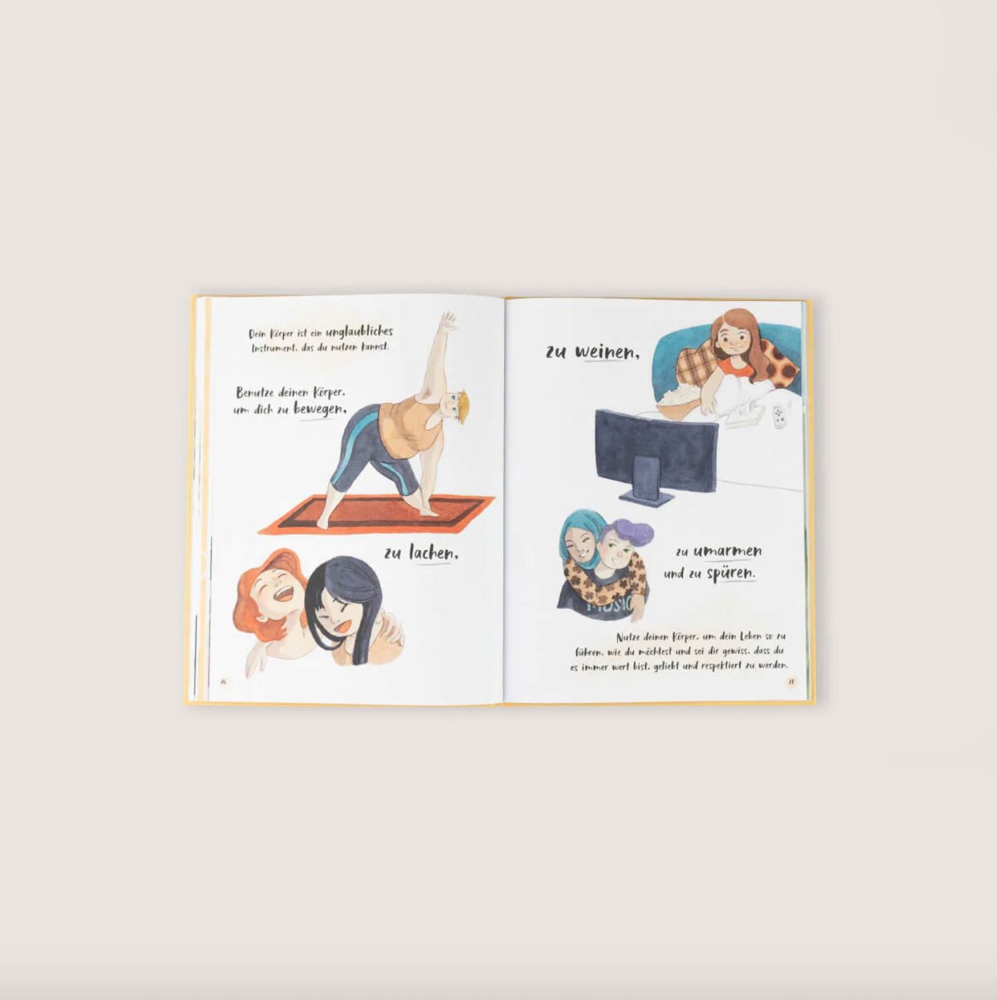 Buch "Liebe deinen Körper" Buch Zuckersüssverlag