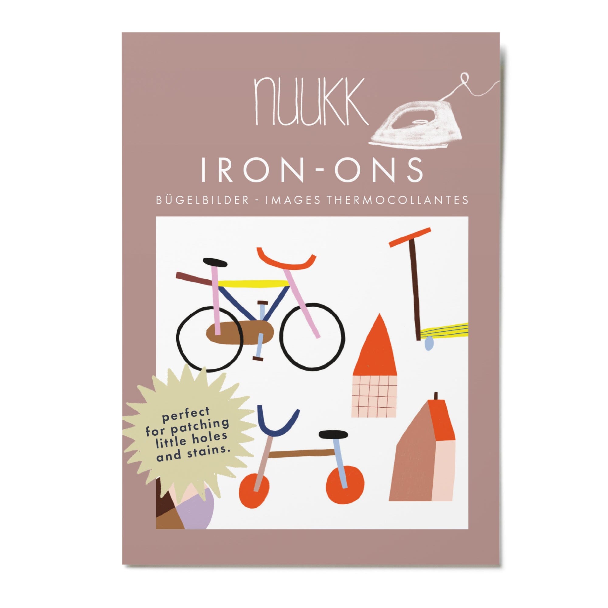 Bügelbilder "Fahrrad" Tattoo Nuukk