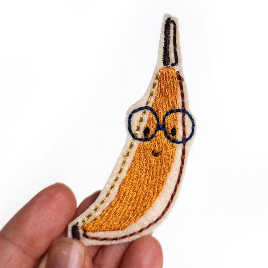Bügelpatch "Banane" Bügelflicken Halfbird