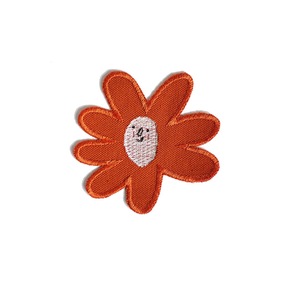 Bügelpatch "Blume groß" Bügelflicken Halfbird