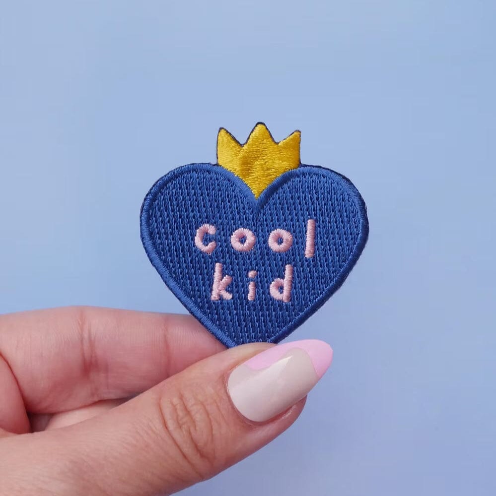 Bügelpatch "Cool Kid" Bügelflicken Malicieuse