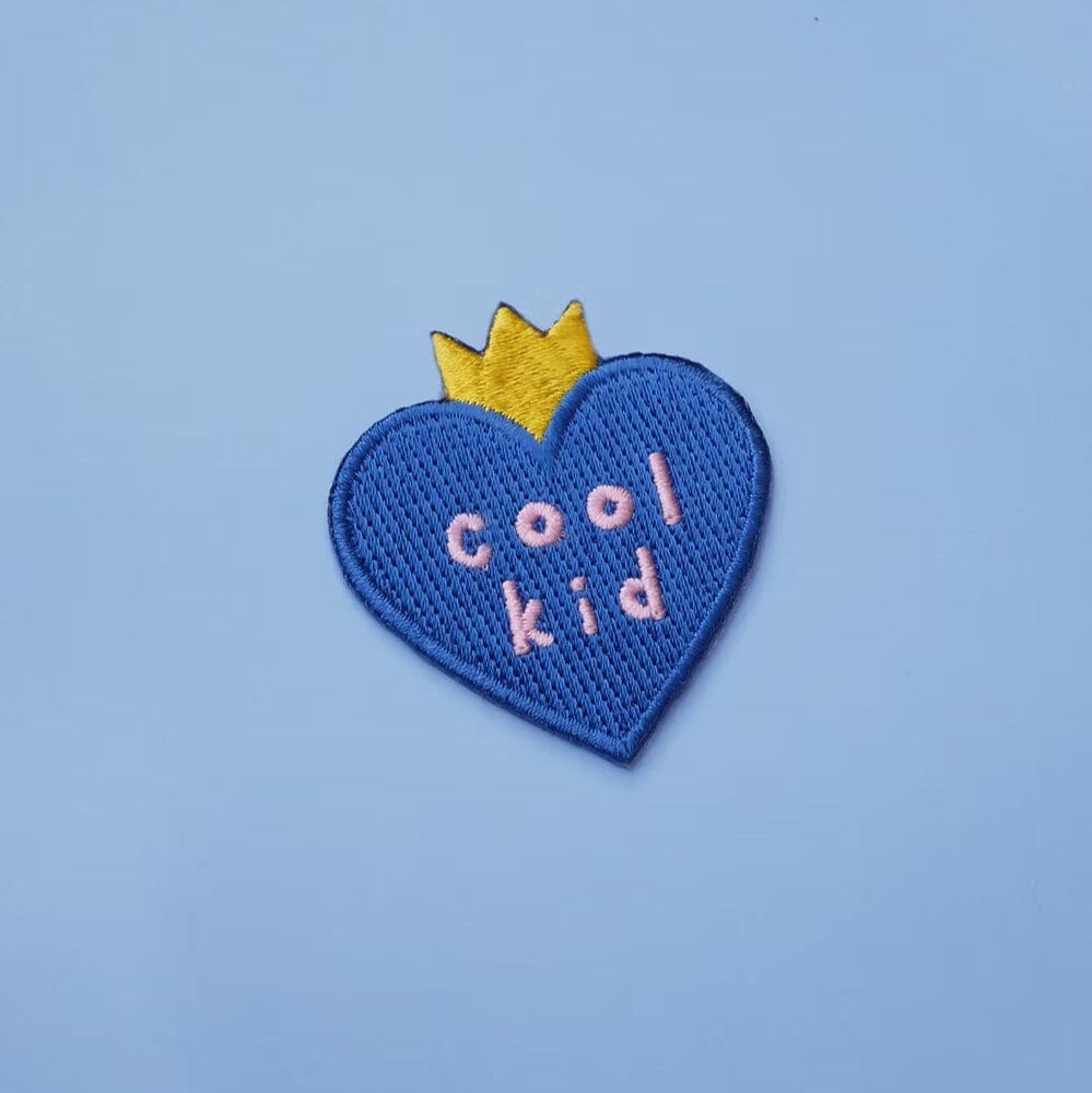 Bügelpatch "Cool Kid" Bügelflicken Malicieuse