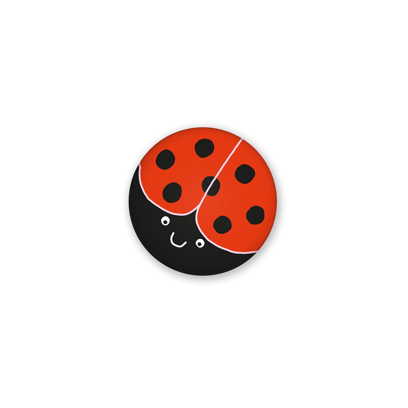 Button "Glück" Button Unter Pinien