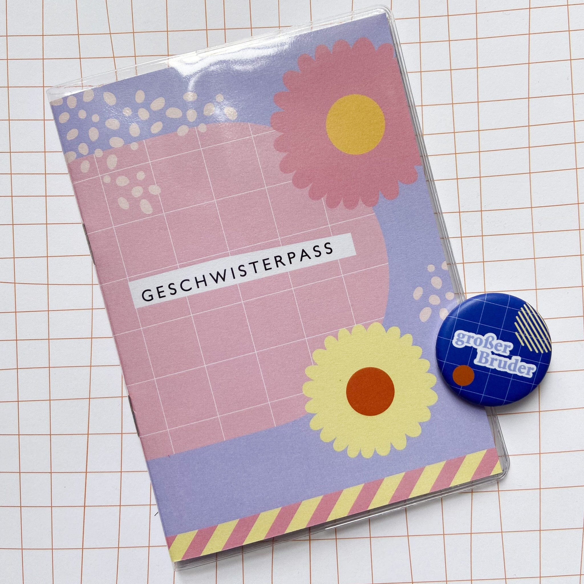 Button "Großer Bruder" Button Matsch mit Sahne
