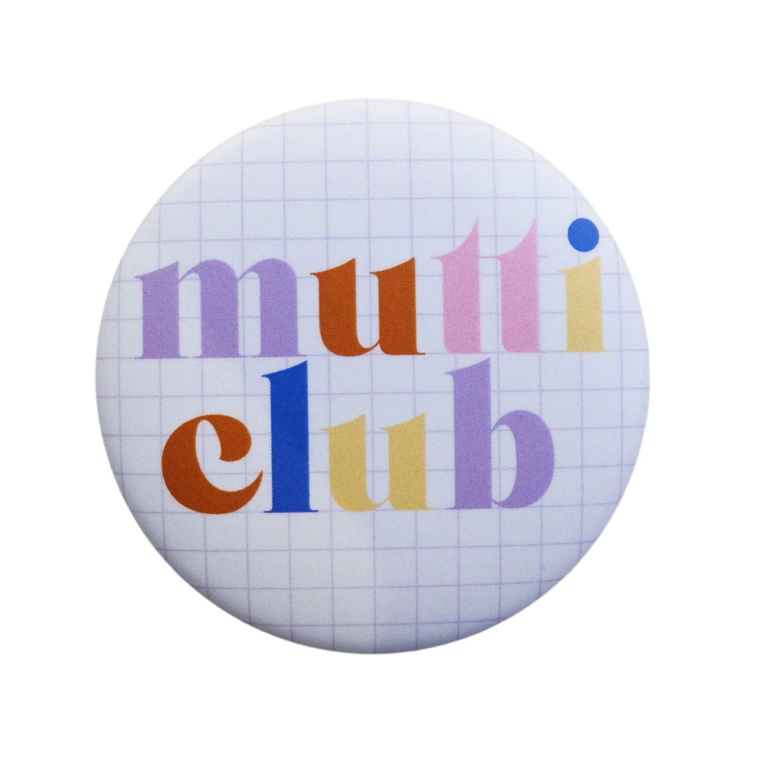 Button "MUTTICLUB" Button Matsch mit Sahne
