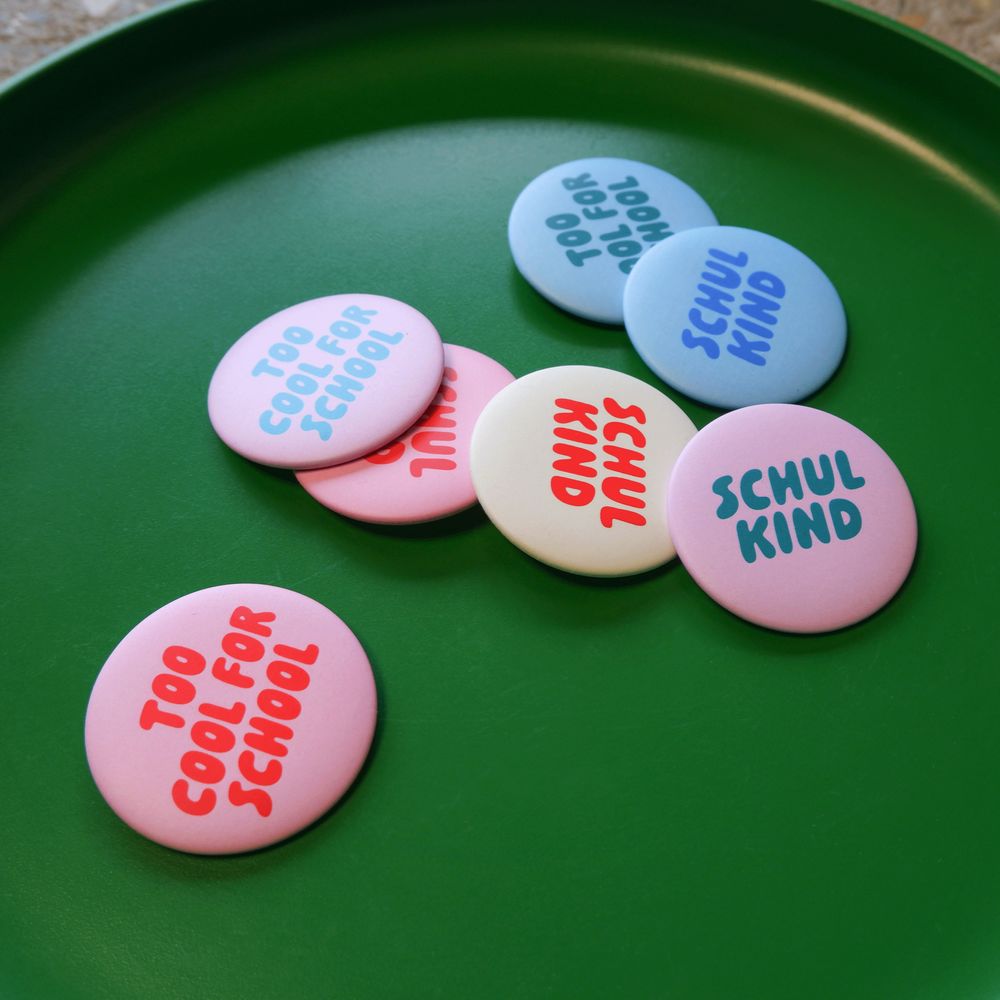 Button "Schulkind" Button tinyday