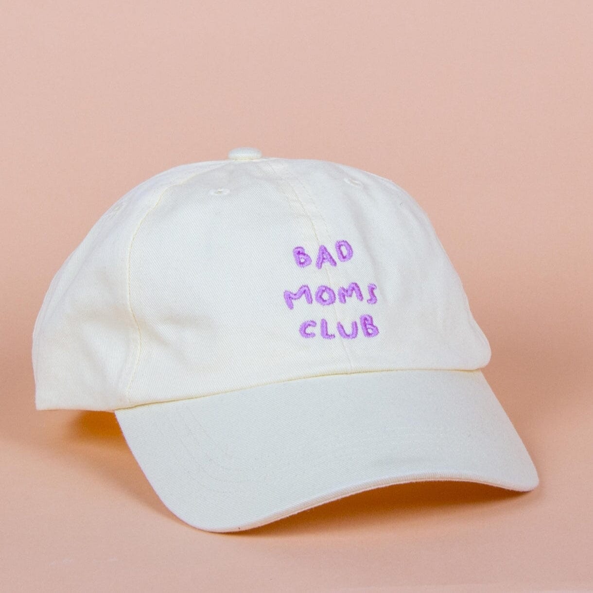 Cap "Bad Moms Club" Cap Frau Hansen Lemon/Flieder