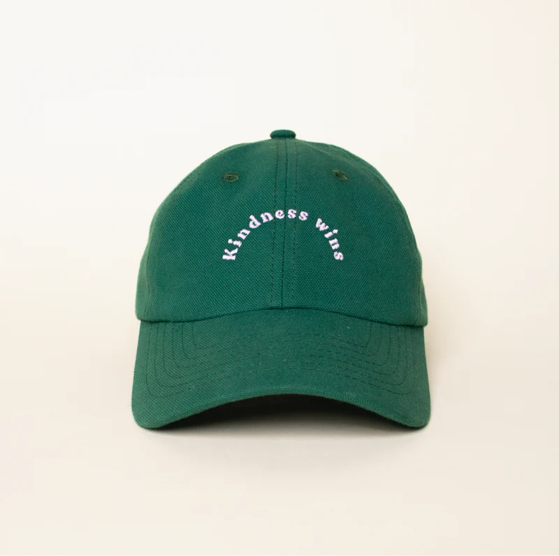 Cap Kindness „Dunkelgrün" Cap popeia