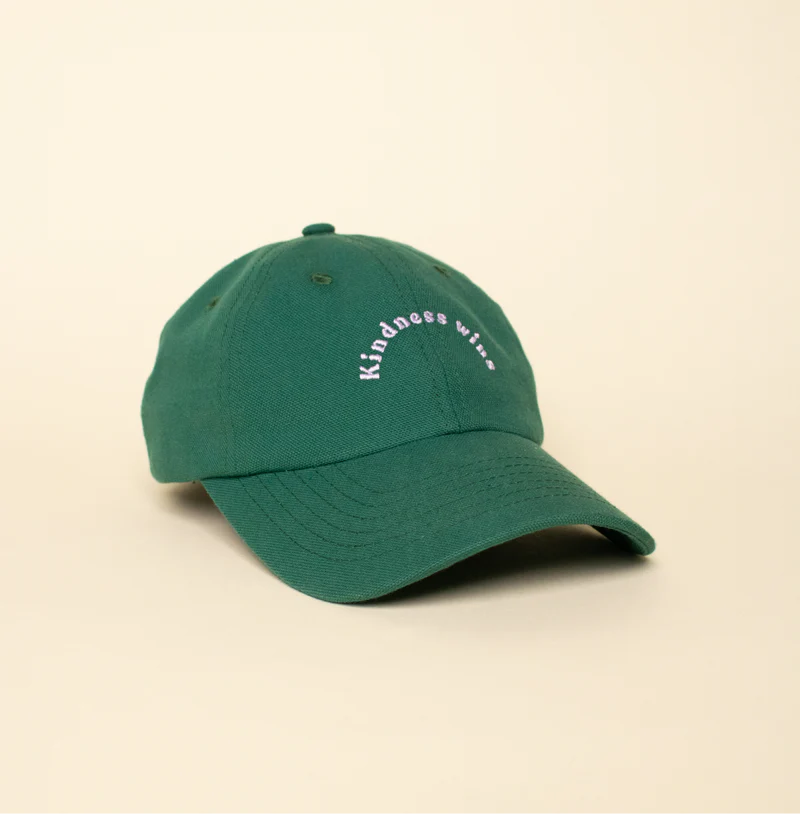 Cap Kindness „Dunkelgrün" Cap popeia
