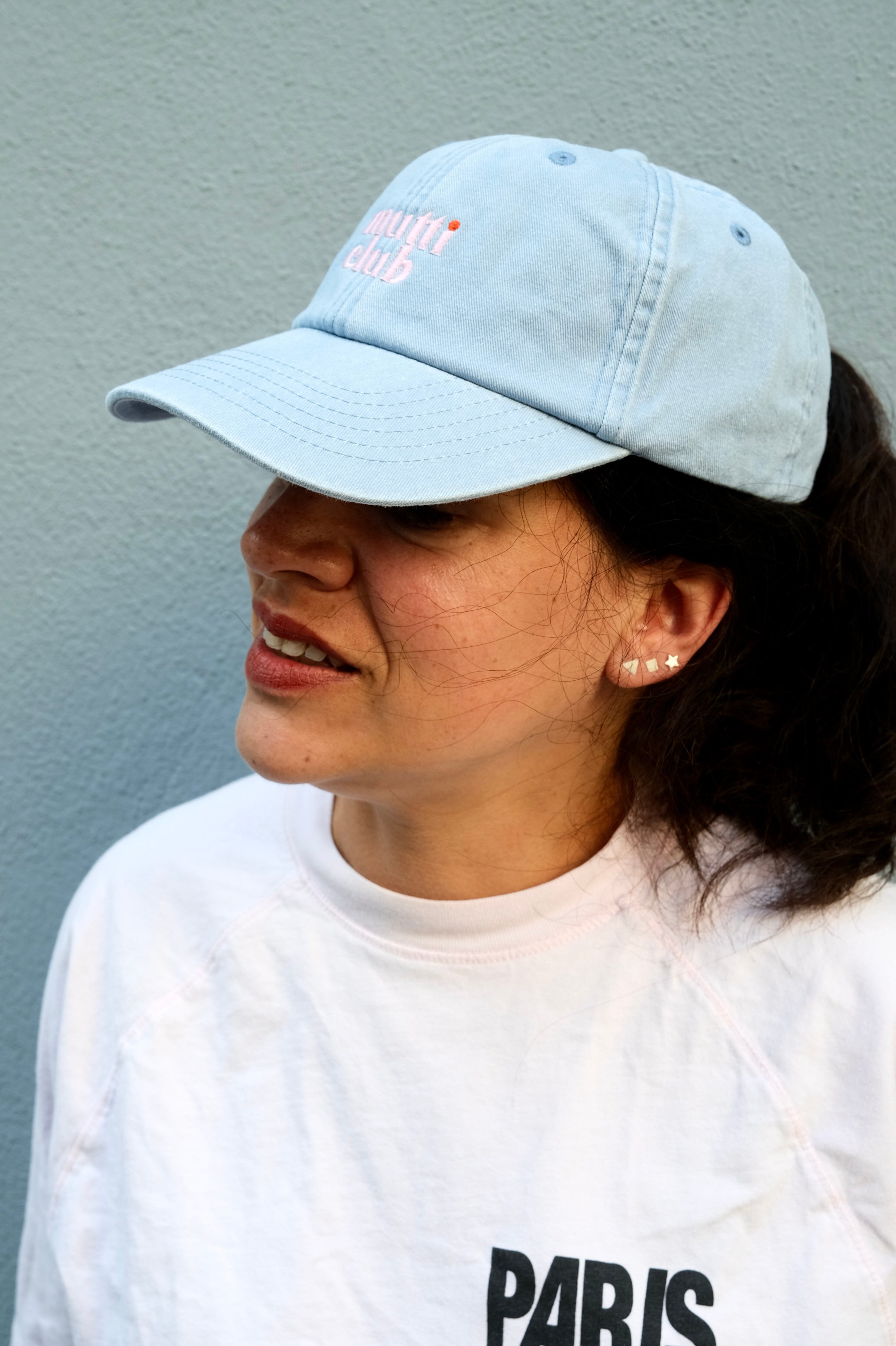Cap "Mutticlub hellblau" Cap Matsch mit Sahne