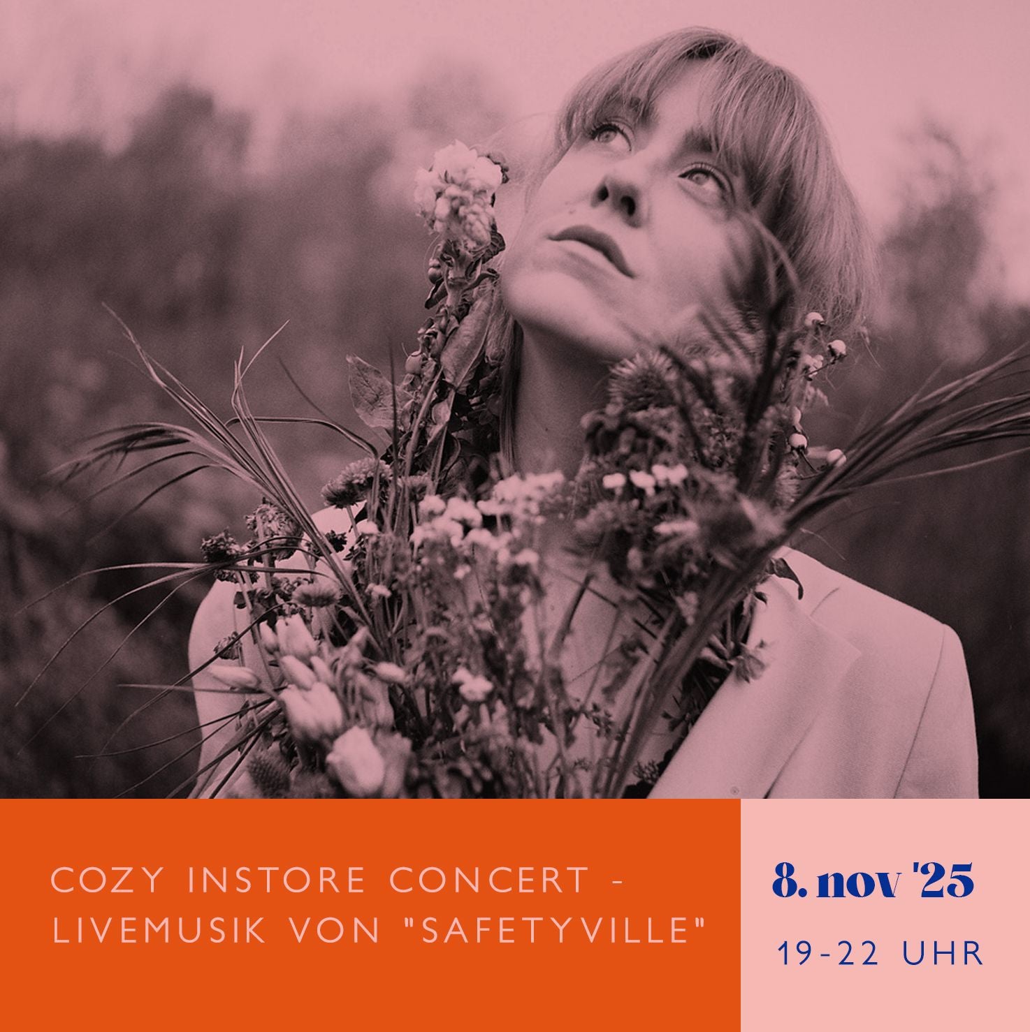 Cozy InStore Concert - Livemusik von "Safetyville" Event Matsch mit Sahne