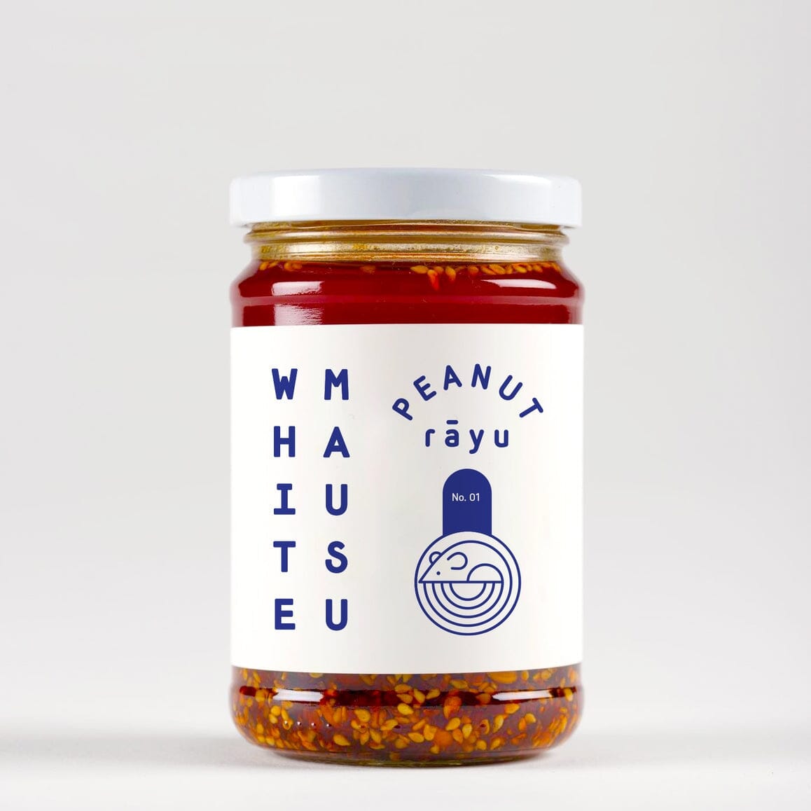 Crispy Chilliöl mit Erdnuss und Sesam Chilliöl White Mausu