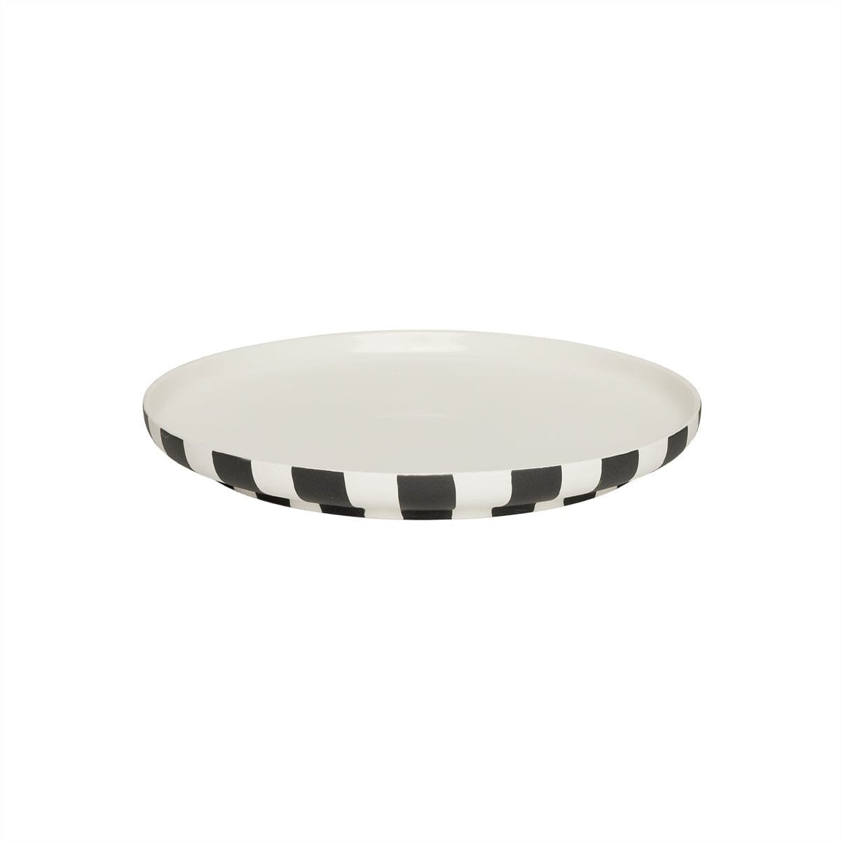 Dinner Plate Toppu "Black/White" Teller OYOY living design
