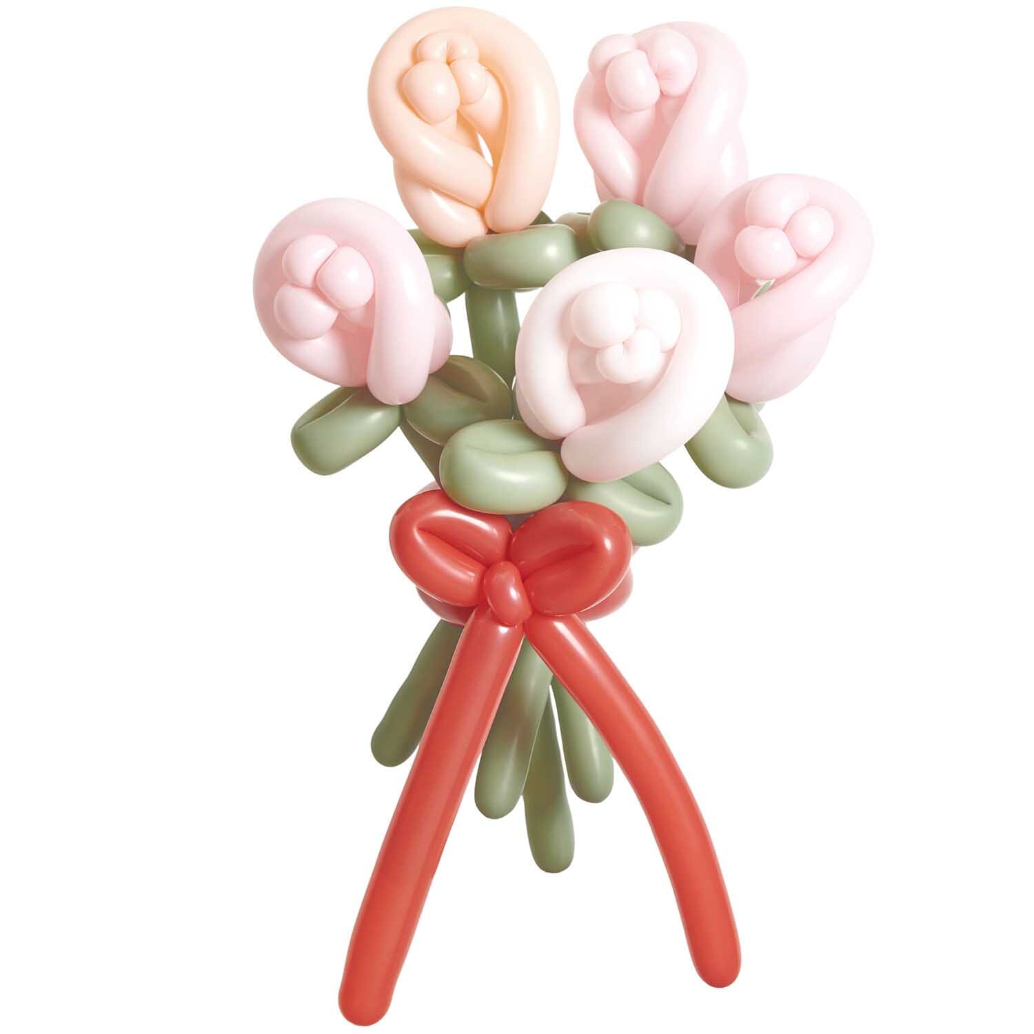 DIY Ballonstrauss "Rosen" Ballon Rico Design