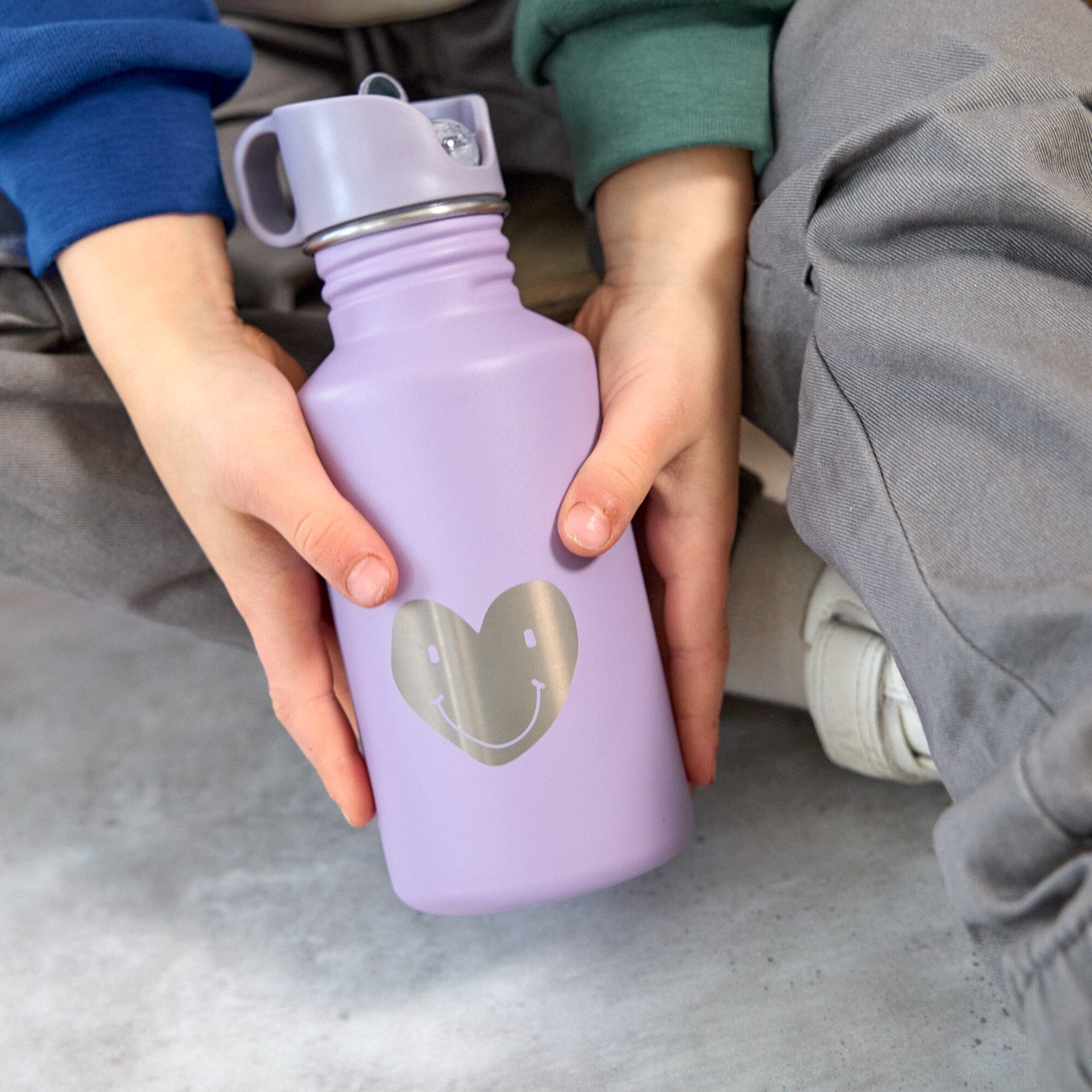 Edelstahl Trinkflasche "Little Gang" Trinkflasche Lässig