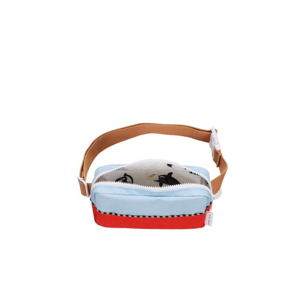 Fanny Pack "wonders of the deep sea-colorblocking" Bauchtaschen Sticky Lemon