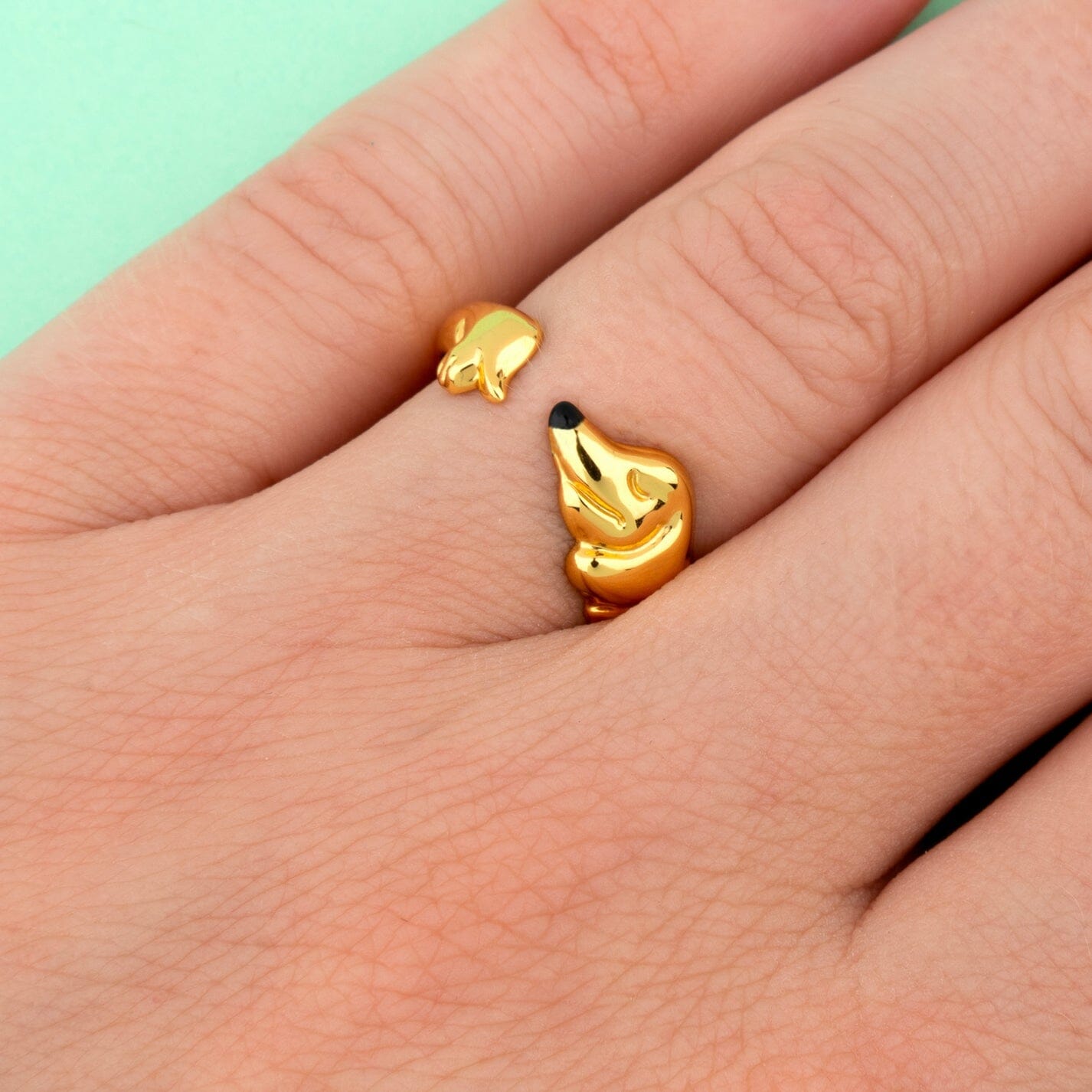 Fingerring "Dackel" Ring Coucou Suzette