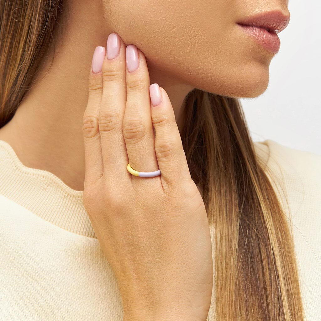 Fingerring "Double Color" Ring Lulu Copenhagen