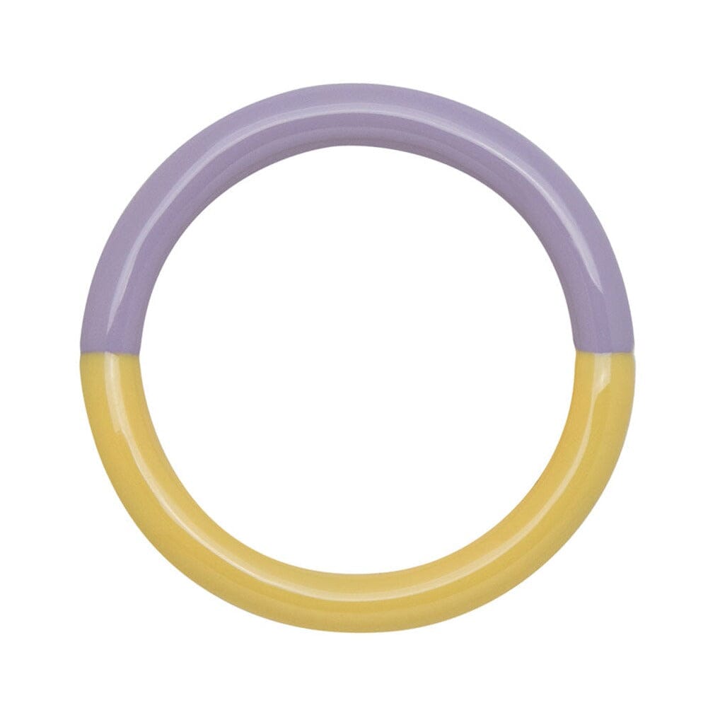 Fingerring "Double Color" Ring Lulu Copenhagen Bright Yellow/Lavender 52