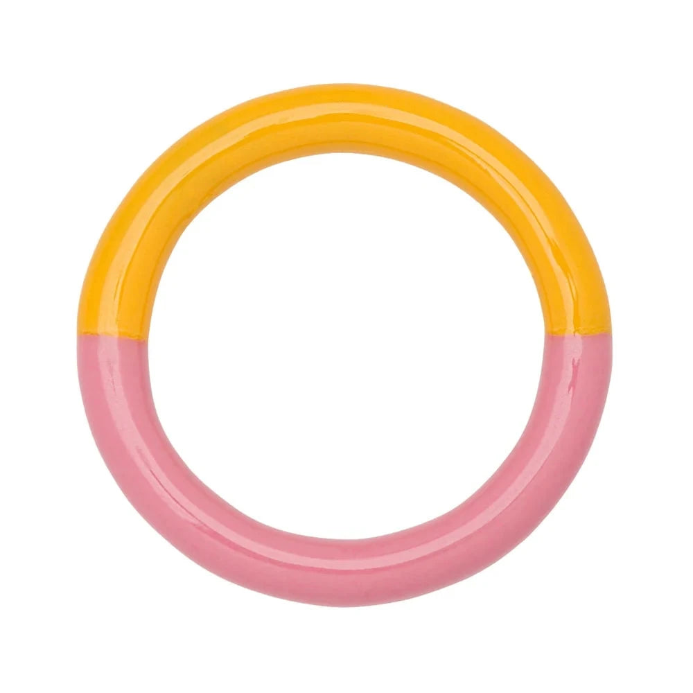 Fingerring "Double Color" Ring Lulu Copenhagen Rose/Sunflower 52