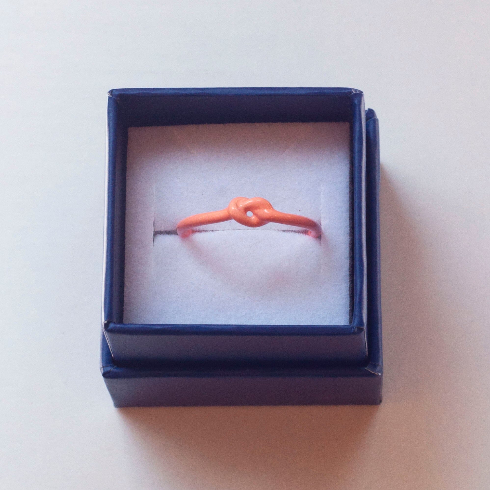 Fingerring "Love Knot" Ring Lulu Copenhagen 52 Rosa