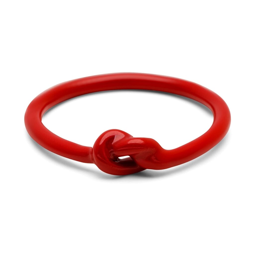 Fingerring "Love Knot" Ring Lulu Copenhagen Passion Red 52