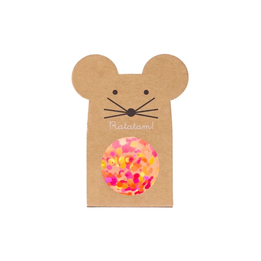 Flummi "Maus" Flummi Ratatam Multi gelb/rosa