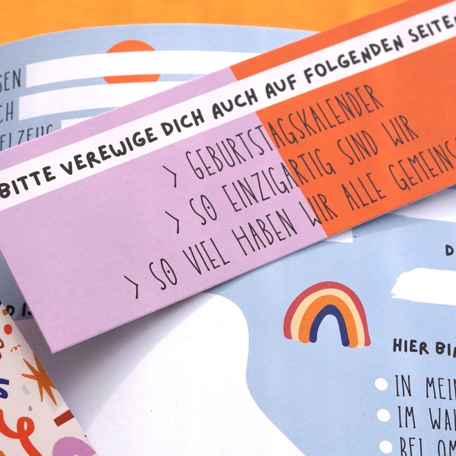 Freundebuch "Das sind wir" Freundebuch Modern Kids Art